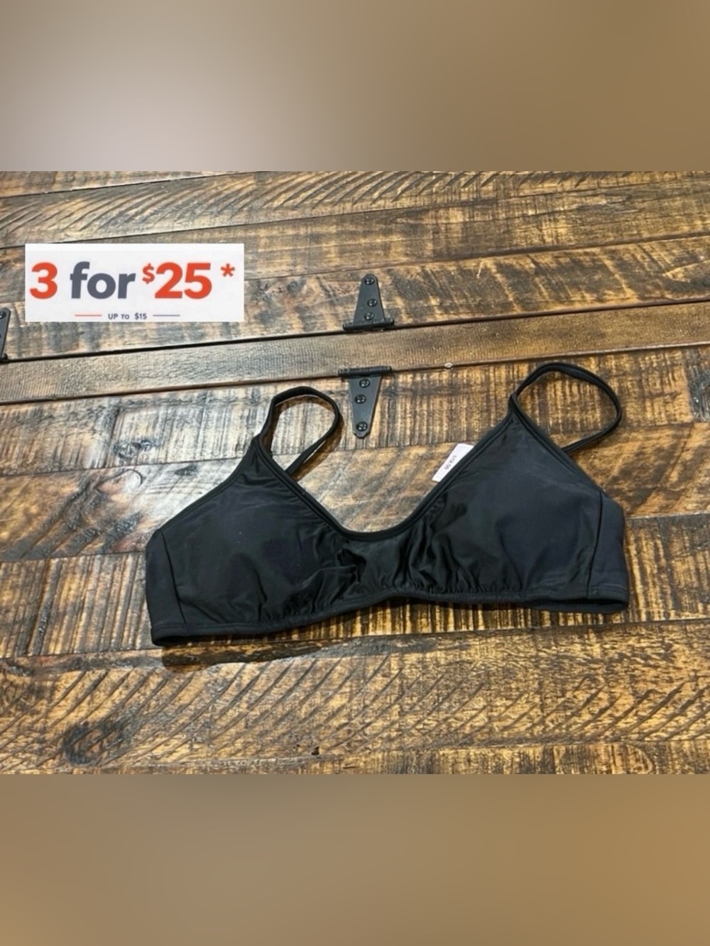 Bikini Black top